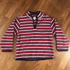 Red, White & Blue Boy’s Gymboree Fleece Pullover